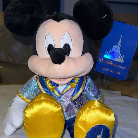 DISNEY Mickey Mouse Plush Walt Disney World 50th Anniversary Collection - Picture 6 of 11